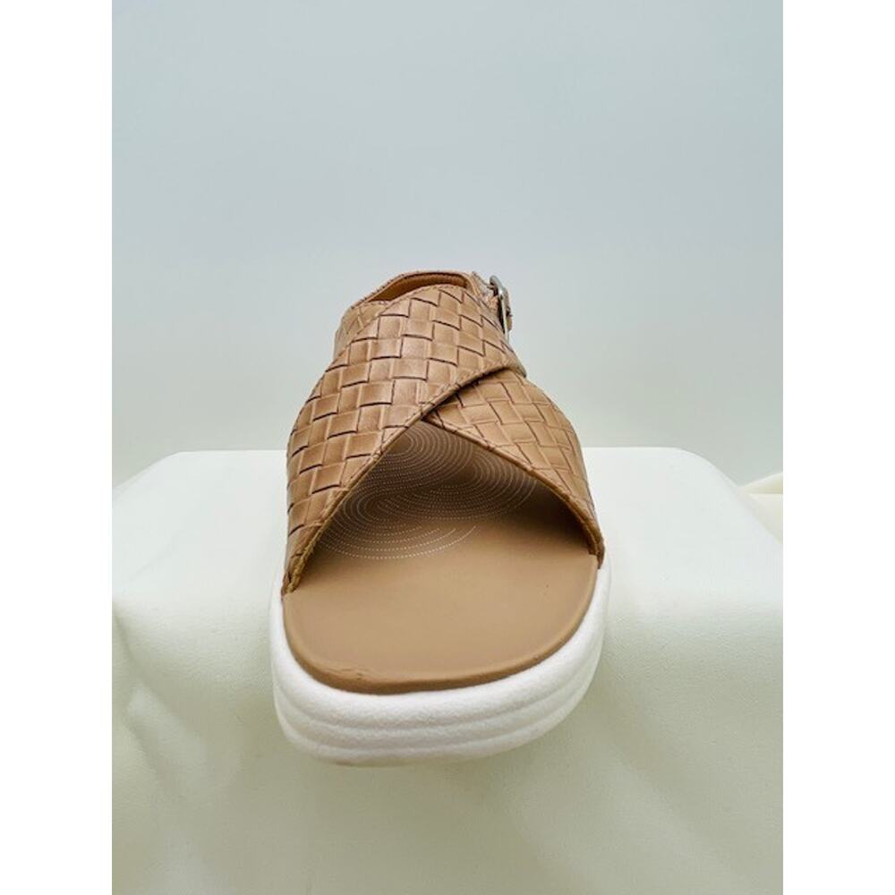Clarks Brown Woven Slingback Platform Sandals NWOT - Picture 8 of 16